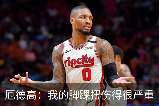 厄德高：我的脚踝扭伤得很严重